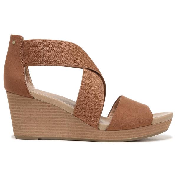 Womens Dr. Scholl's Barton Band Fabric Wedge Sandals alternate view