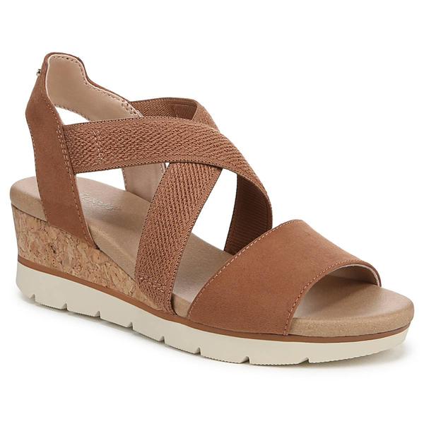 Womens Dr. Scholl's Just Cute Strappy Wedge Sandals