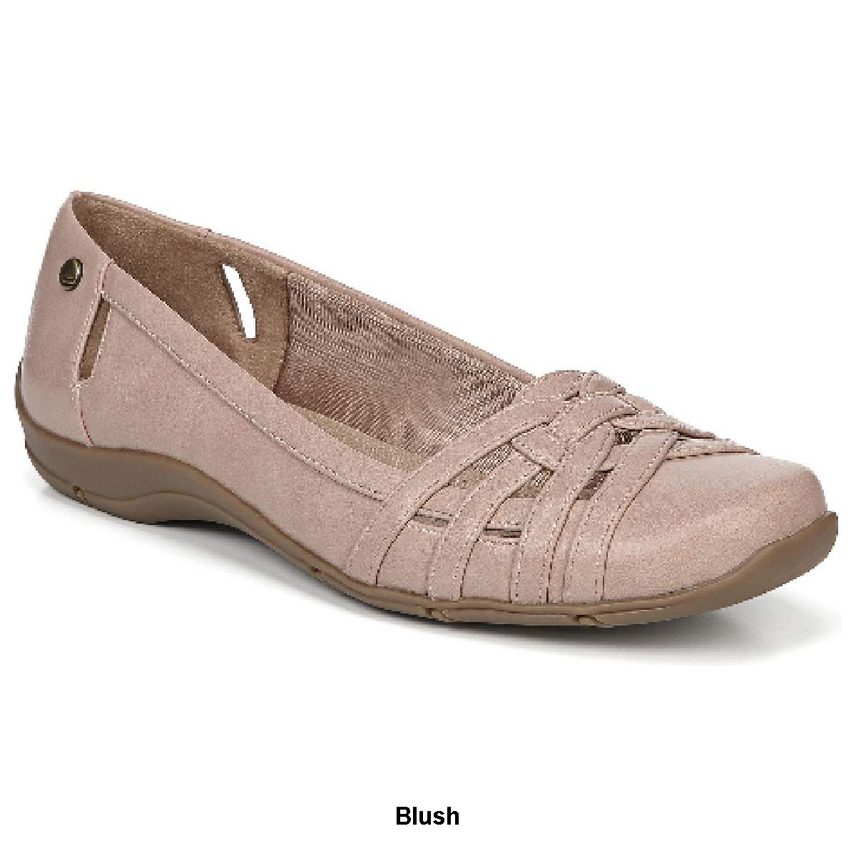 Womens LifeStride Diverse PU Leather Flats