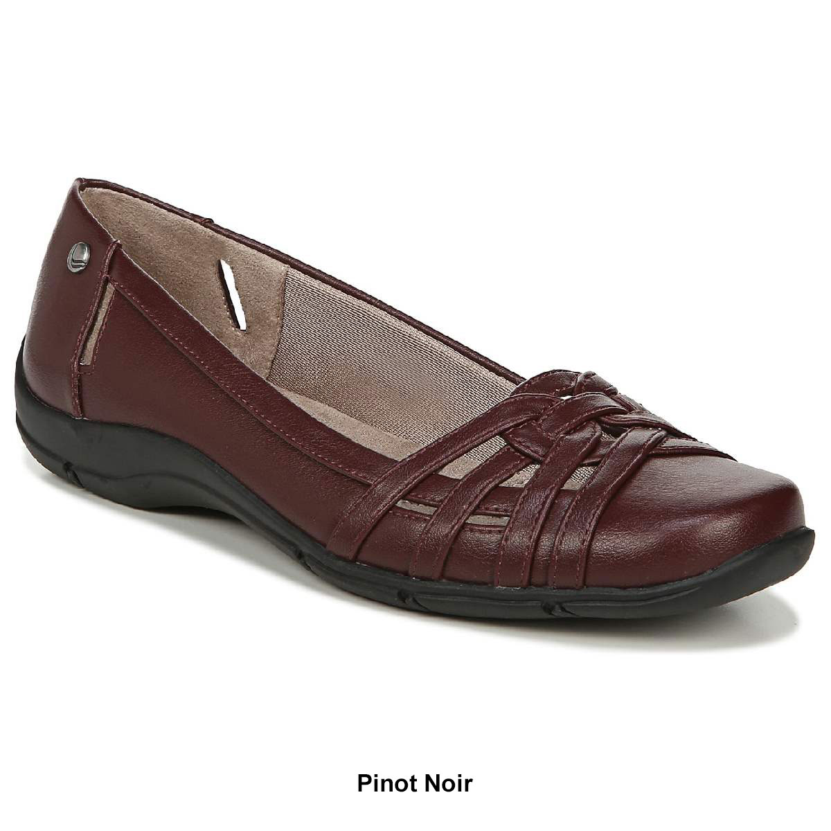 Womens LifeStride Diverse PU Leather Flats