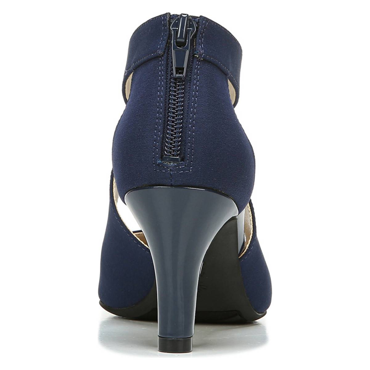 Womens LifeStride Giovanna Fabric 2 Pumps - Navy/Black