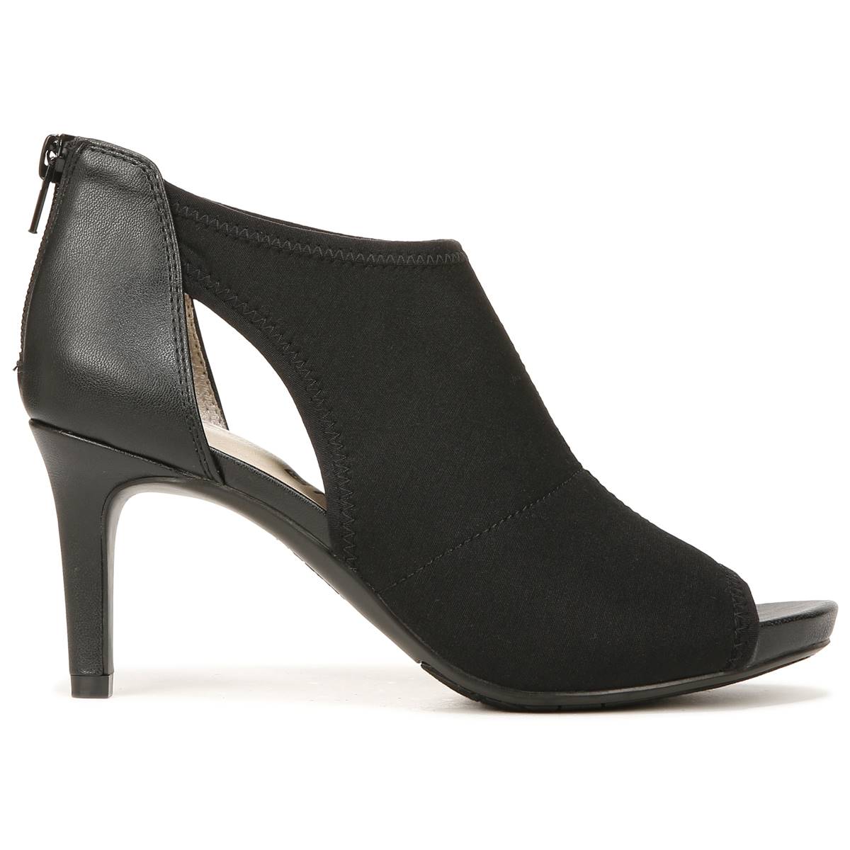 Womens LifeStride Mod Peep-Toe Booties