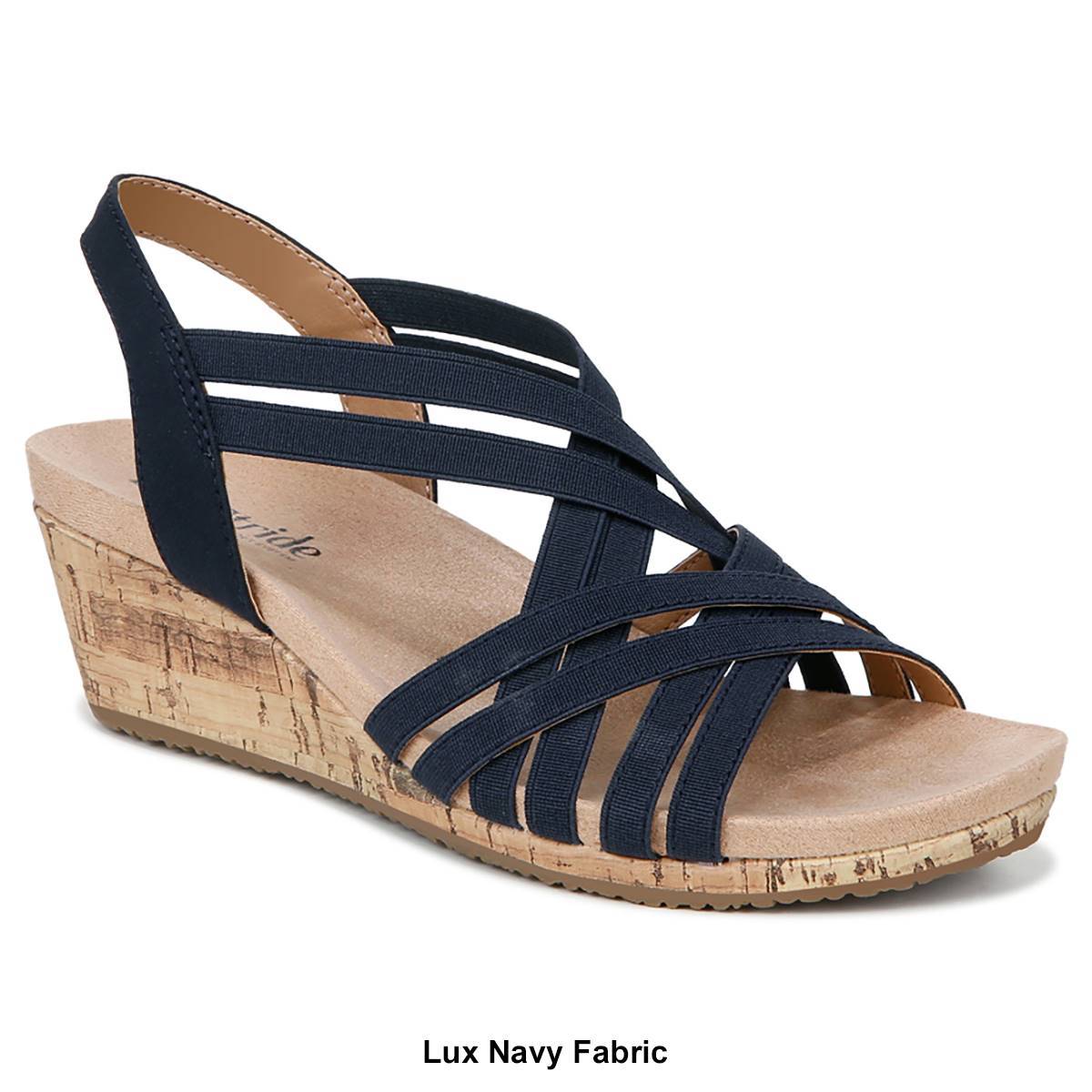 Womens LifeStride Mallory Strappy Wedge Sandals