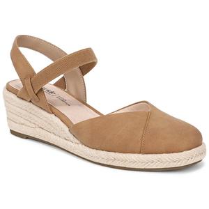 Womens Lifestride Pillar Espadrilles Wedge Sandals