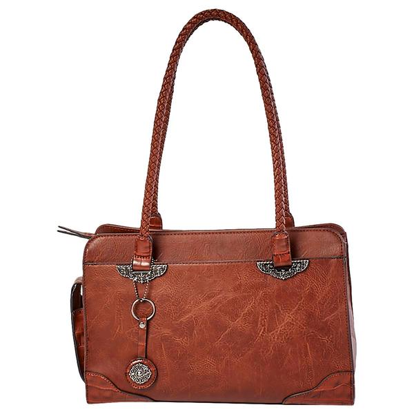 Bueno Mixed Media East/West Solid Tote