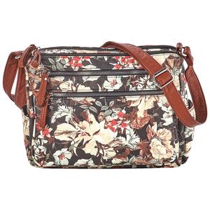 Bueno Multi-Zip Floral Camera Washed Hobo alternate view