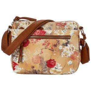 Bueno Grainy Wash Crossbody - Sand/White