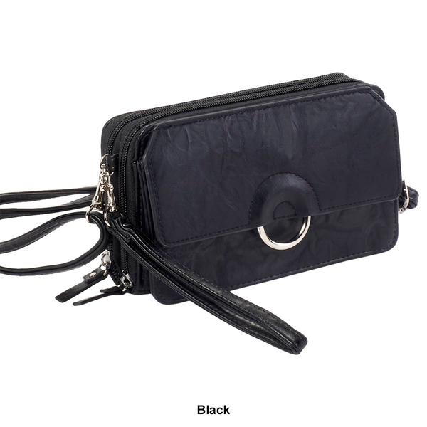 Womens Bueno Double Zip Ring Crossbody Wallet alternate view
