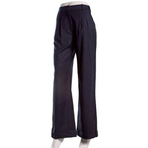 Juniors A. Byer Pinstripe Wide Leg Dress Pants
