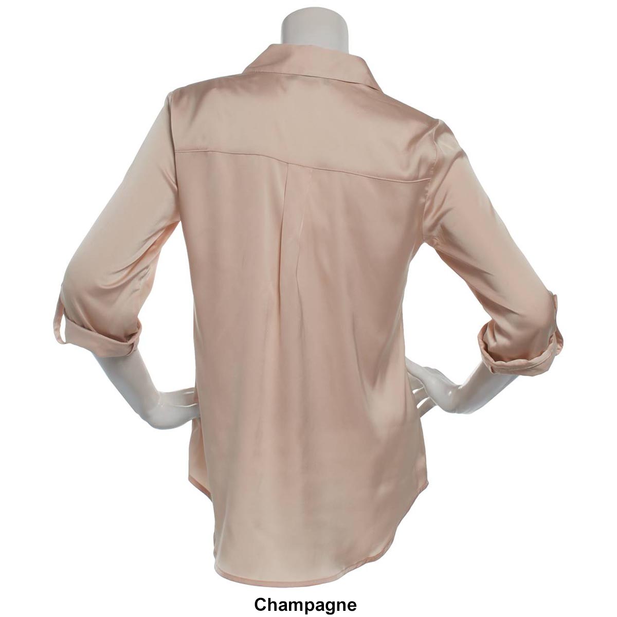 Juniors A. Byer London Satin Blouse