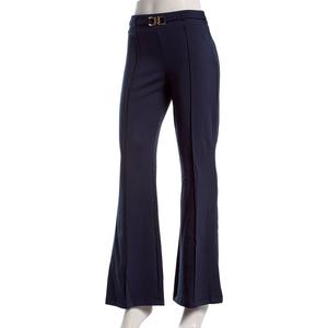 Juniors A. Byer Scuba Buckle Front Seam Dress Pants