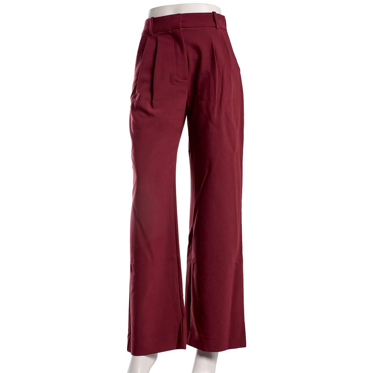 Bcx Juniors' Soft Stretch Wide-Leg Pants - Merlot