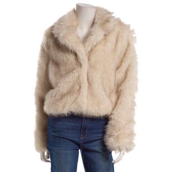 Juniors A. Byer Faux Fur Jacket