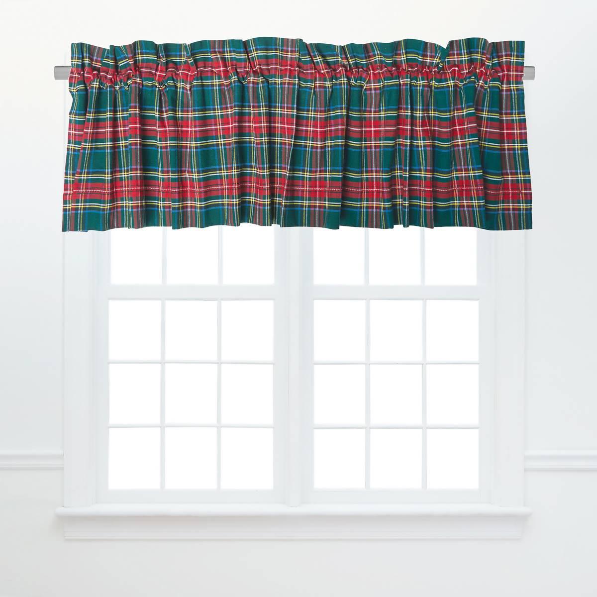 Weston Plaid Valance