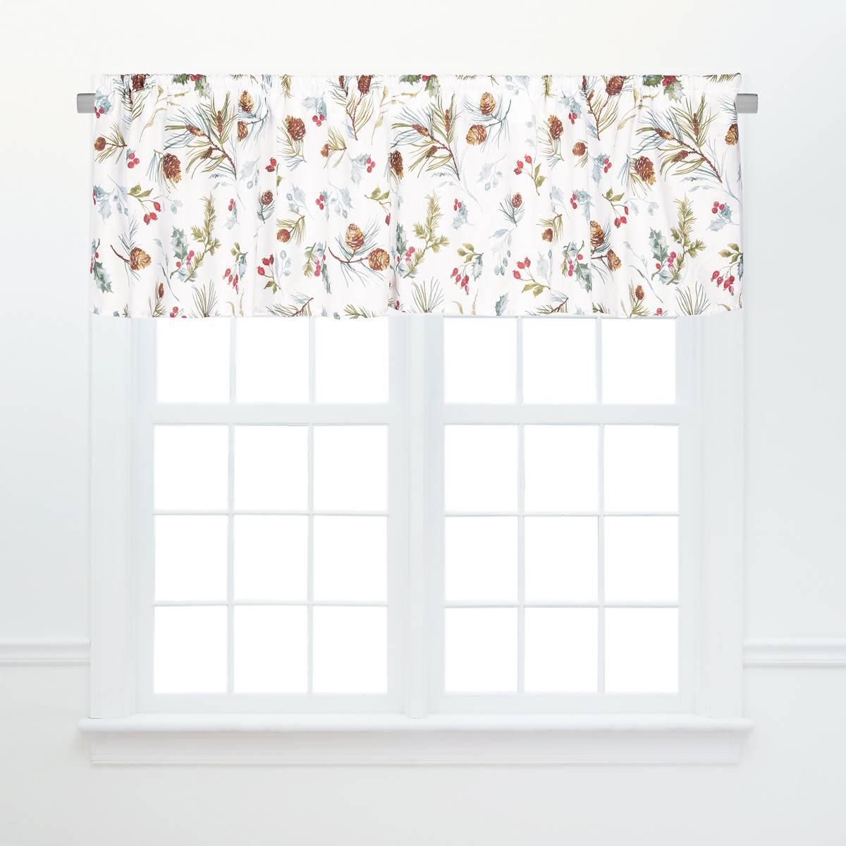 Edith Pine Boughs Valance