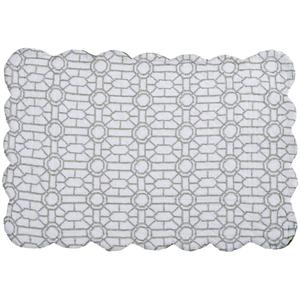 Magnolia Garden Quilted Placemat alternate view