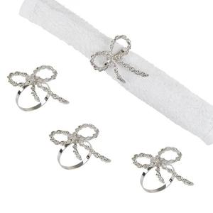 Ribbon Napkin Ring Set Of 4 alternate view
