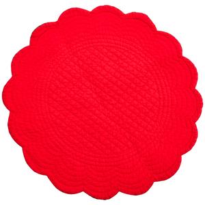 Red & Green Round Placemat