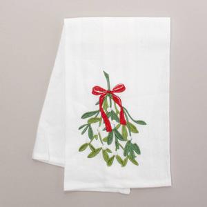 Merry Mistle Toe Flour Sack Towel
