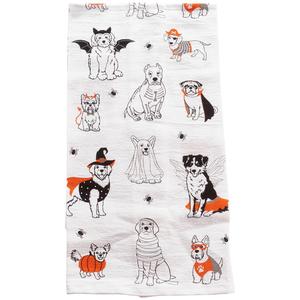 Halloween Dogs Four Sack Towel