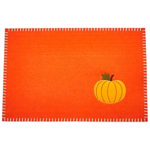 Felt Harvest Pumpkin Placemat