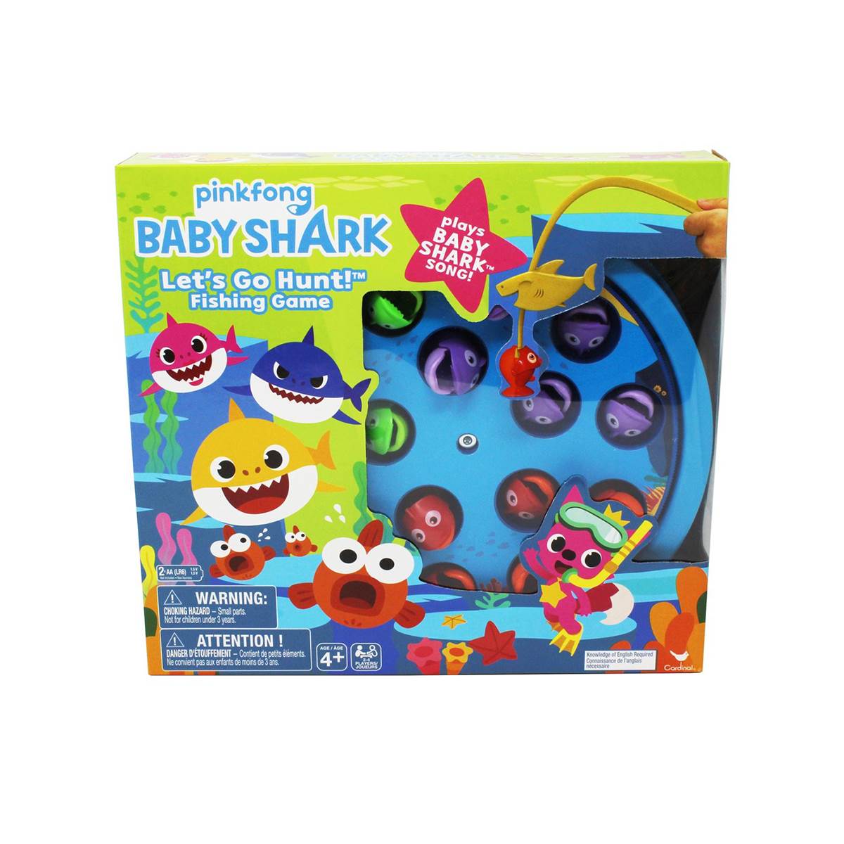 Cardinal Baby Shark Fishing Game With Music