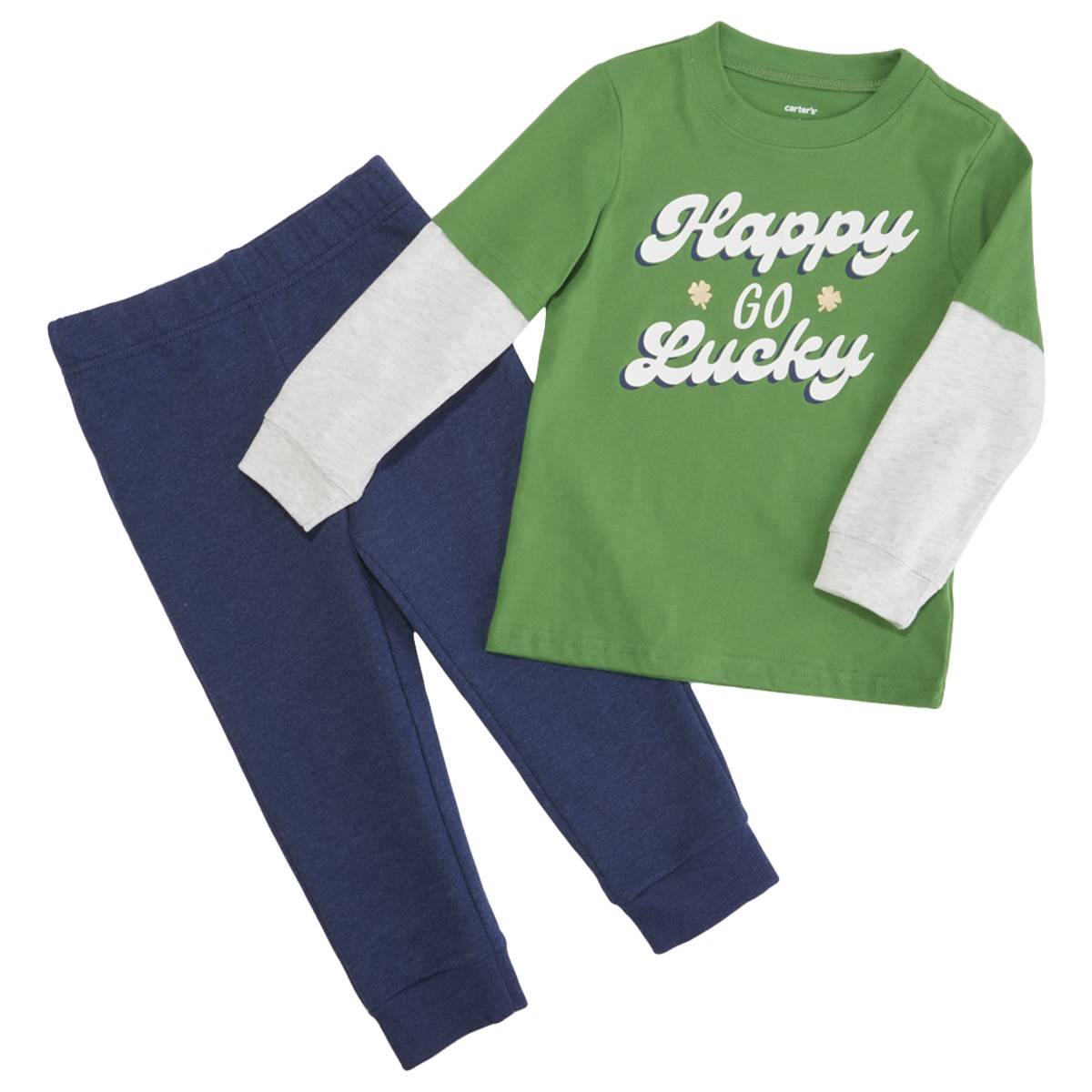 Toddler Unisex Carters(R) Happy Go Lucky Joggers Set