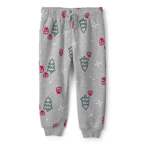 Toddler Boy Carter's(R) 2pc. Christmas Ski Fleece Top & Pants Set alternate view