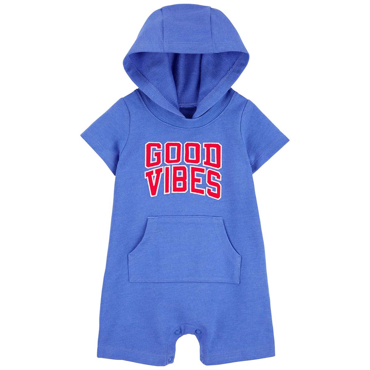 Baby Boy (NB-24M) Carters(R) Good Vibes Hooded Romper