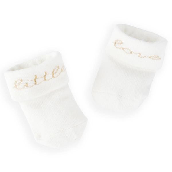 Baby Unisex (NB) Carter's(R) 2pk. Little Love Solid/Stripe Booties alternate view