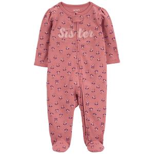 Baby Girl (Preemie-9M) Carters(R) Floral Lil' Sister Sleep & Play