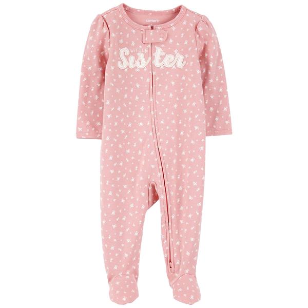 Baby Girl (NB-9M) Carters(R) Little Sister Ditsy Sleep & Play