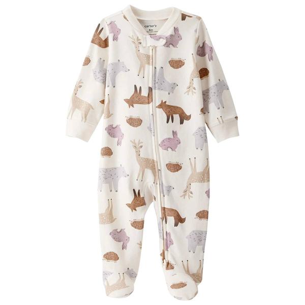 Baby Girl (NB-9M) Carter's(R) Woodland Animals iLock Sleeper
