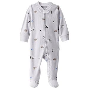 Baby Unisex (NB-9M) Carter's(R) Penguin & Seal Ribbed Zip Sleeper