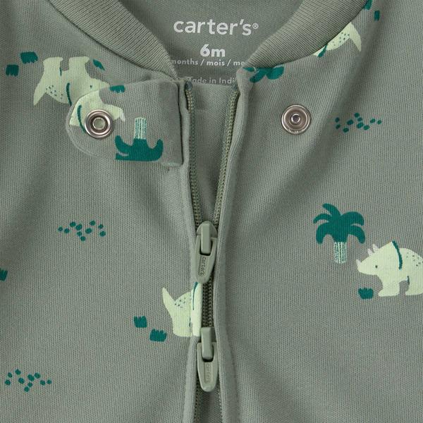 Baby Boy (NB-9M) Carter's(R) Dino Footie Pajamas alternate view