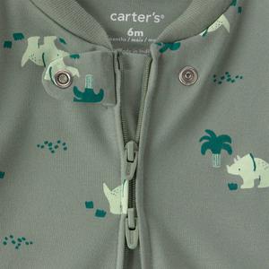Baby Boy (NB-9M) Carter's(R) Dino Footie Pajamas alternate view