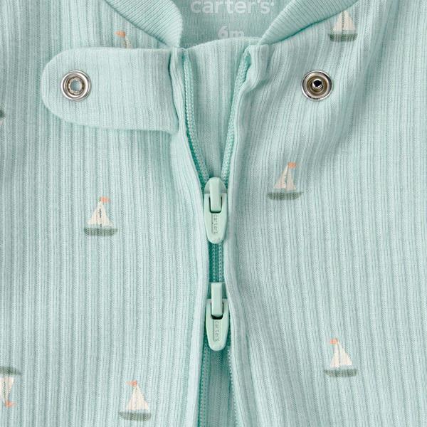 Baby Boy (NB-9M) Carter's(R) Sailor Footie Pajamas alternate view