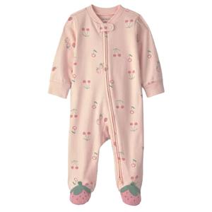 Baby Girl (NB-9M) Carter's(R) Interlock Strawberry Sleeper