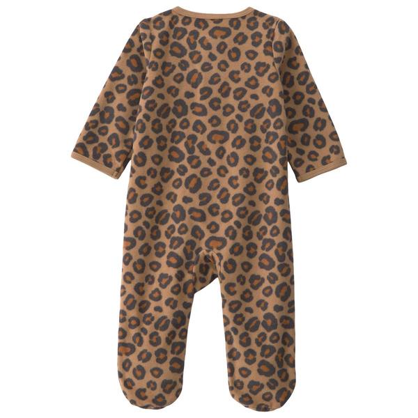 Baby Girl (NB-9M) Carter's(R) Leopard Zip Sleep & Play Pajamas alternate view