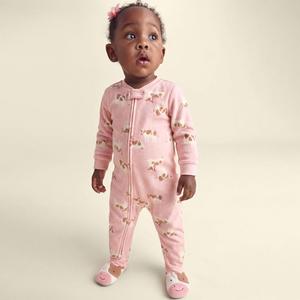 Baby Girl (12-24M) Carter's(R) Cow 2-Way Zip Sleeper