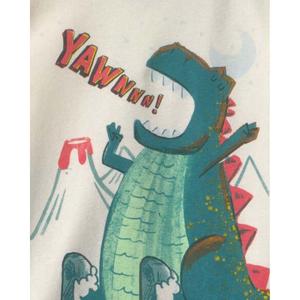 Toddler Boy Carter's(R) 4pc. Dino Yawn Pajama Set alternate view
