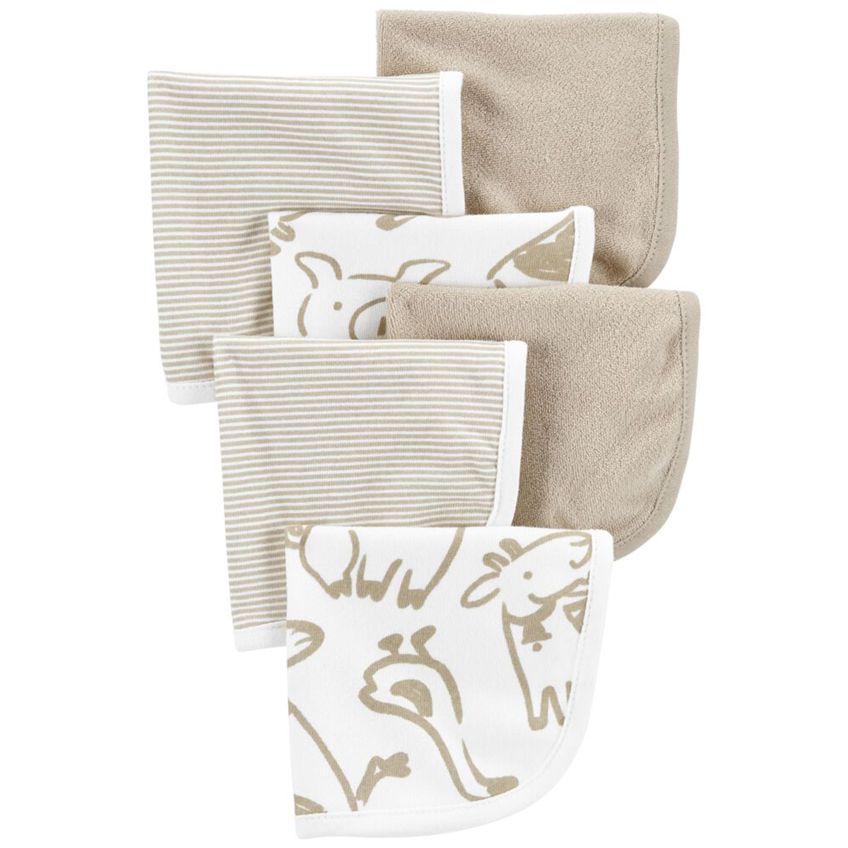My First Love By Carter's(R) 6pk. Goat Washcloths