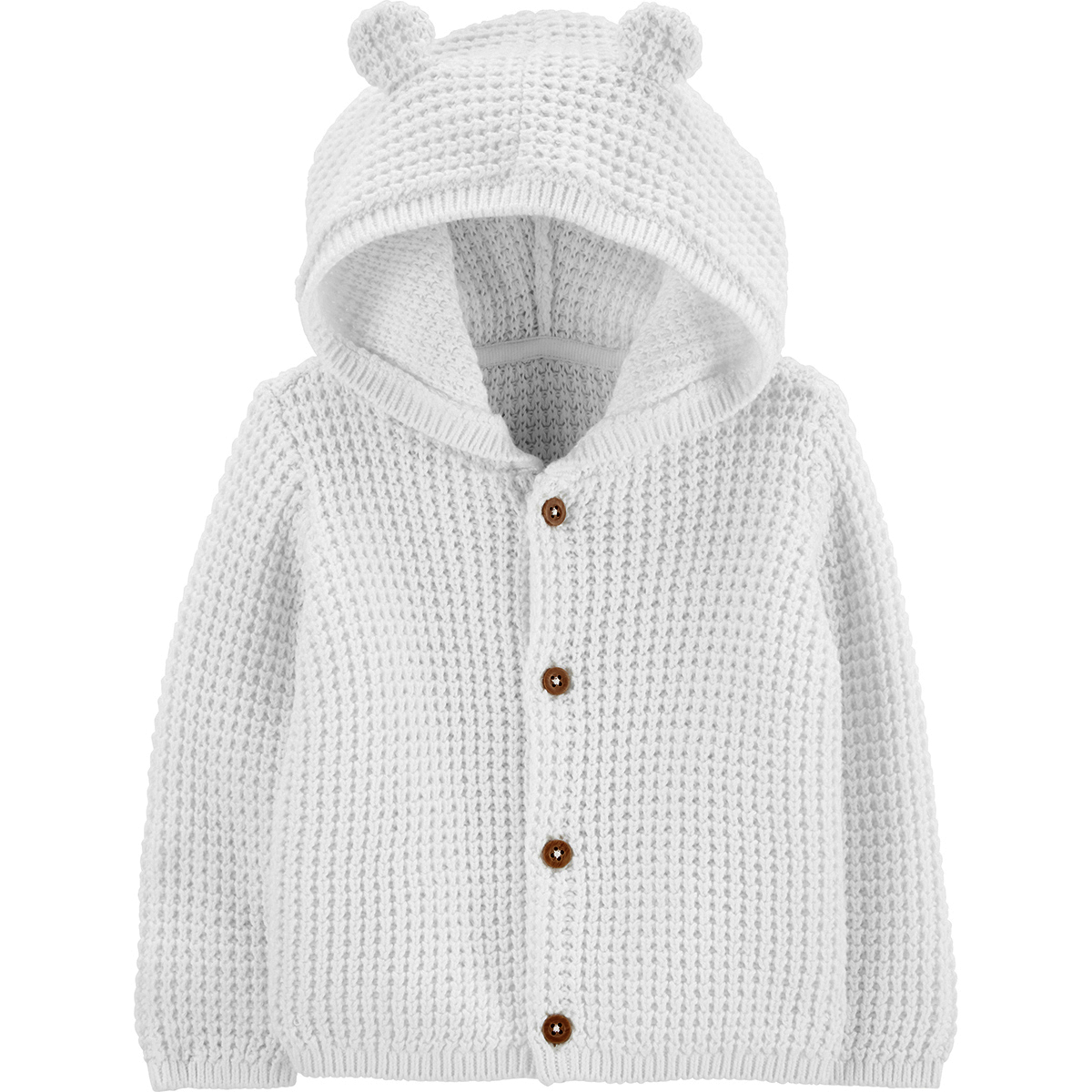 Baby Unisex (NB-12M) Carter's(R) Ear Hooded Cardigan Sweater