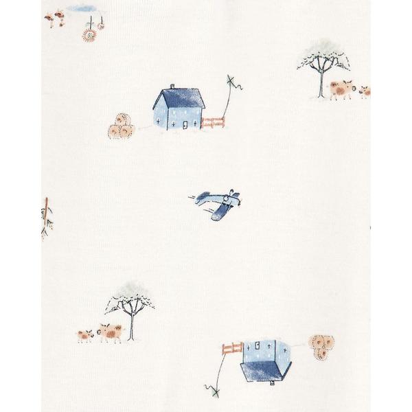 Baby Boy (NB-9M) Carter's(R) 2pk. Country Life & Stripe Jumpsuits alternate view