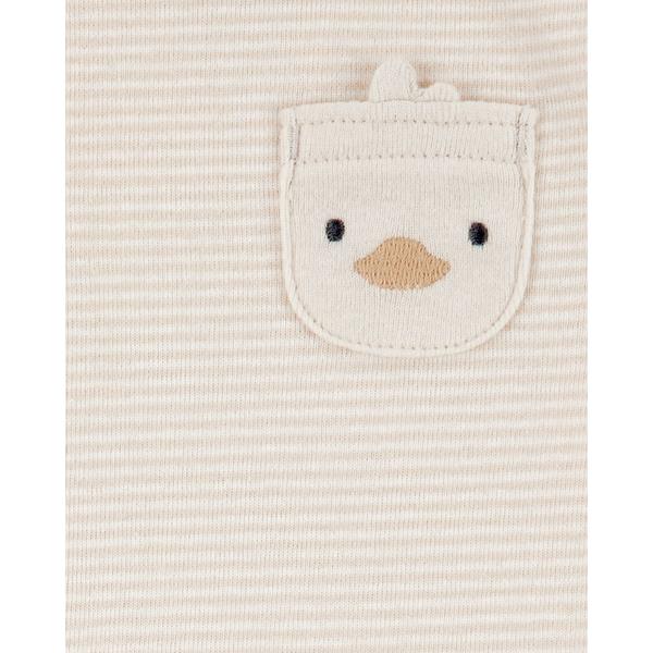 Baby Unisex (NB-12M) Carter's(R) 4pc. Duck Pocket Top & Pants Set alternate view