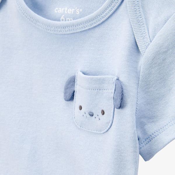 Baby Boy (NB-24M) Carters(R) 5pk. Wild & Free Bodysuits alternate view