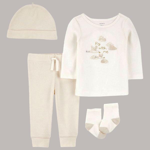 Baby Unisex (NB-12M) Carter's(R) 4pc. Fly with Me Set