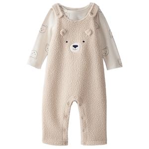 Baby Boy (3-24M) Carter's(R) Bear Face Boy Overall Set
