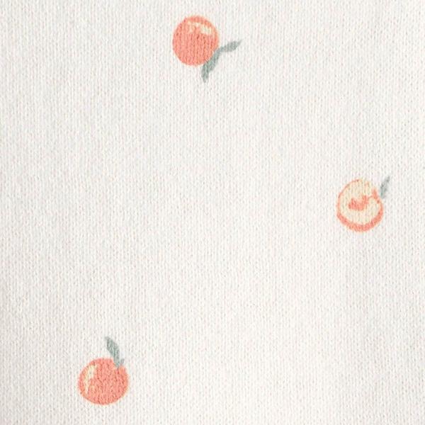 Baby Girl (NB-12M) Carter's(R) Peach Ruffle Romper alternate view