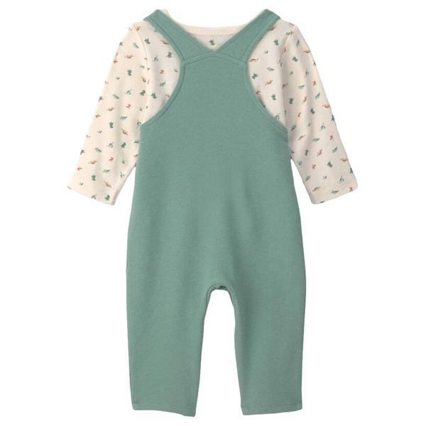 Baby Boy (NB-12M) Carter's(R) Long Sleeve Dino Overall Set alternate view